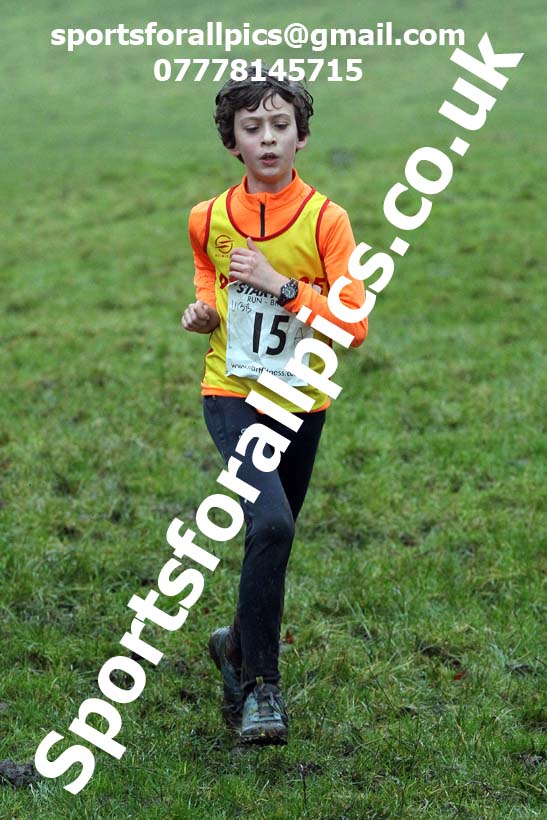 Boys under-13s, NECAA Junior Cross Country Relays, Thornley Farm, Peterlee, Saturday, December 12th. Photo: David T. Hewitson/Sports for All Pics